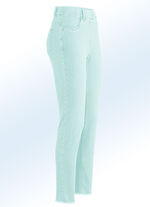 Magic-Jeans mit angesagtem Fransensaum MINT