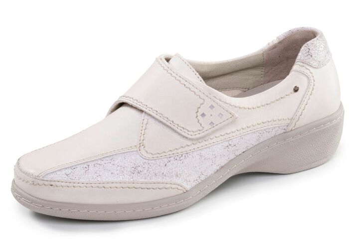 ELENA EDEN, komfortable Damen-Slipper, Weite G, mit herausnehmbarem Fu&szlig;bett 