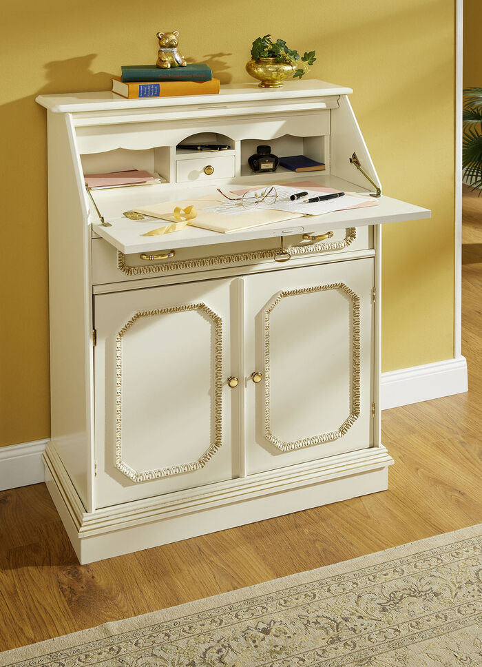 Hochwertige Möbelserie mit Echtholzfurnier CREME-GOLD