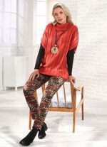 Hose in angesagter Tierfelldessinierung 