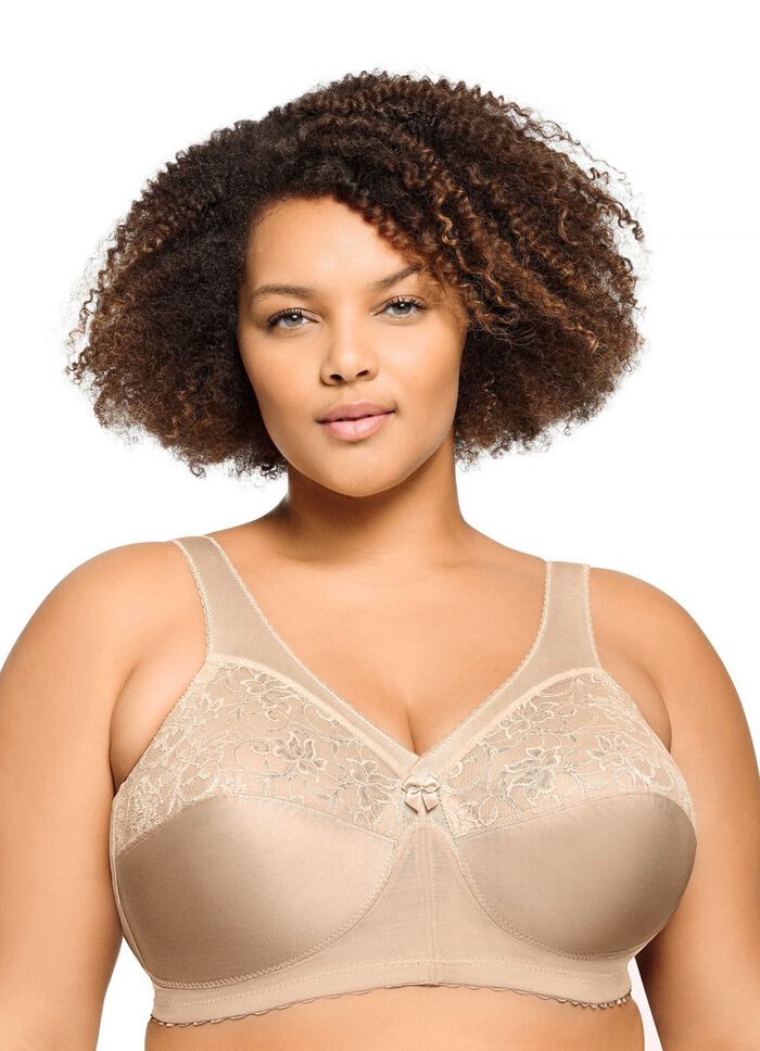 Glamorise St&uuml;tz-BH mit Spitze BEIGE