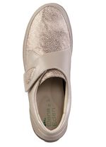 ELENA EDEN Klettschuh aus schimmerndem Nappaleder 