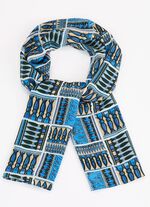 Schal mit Fantasiedessin 