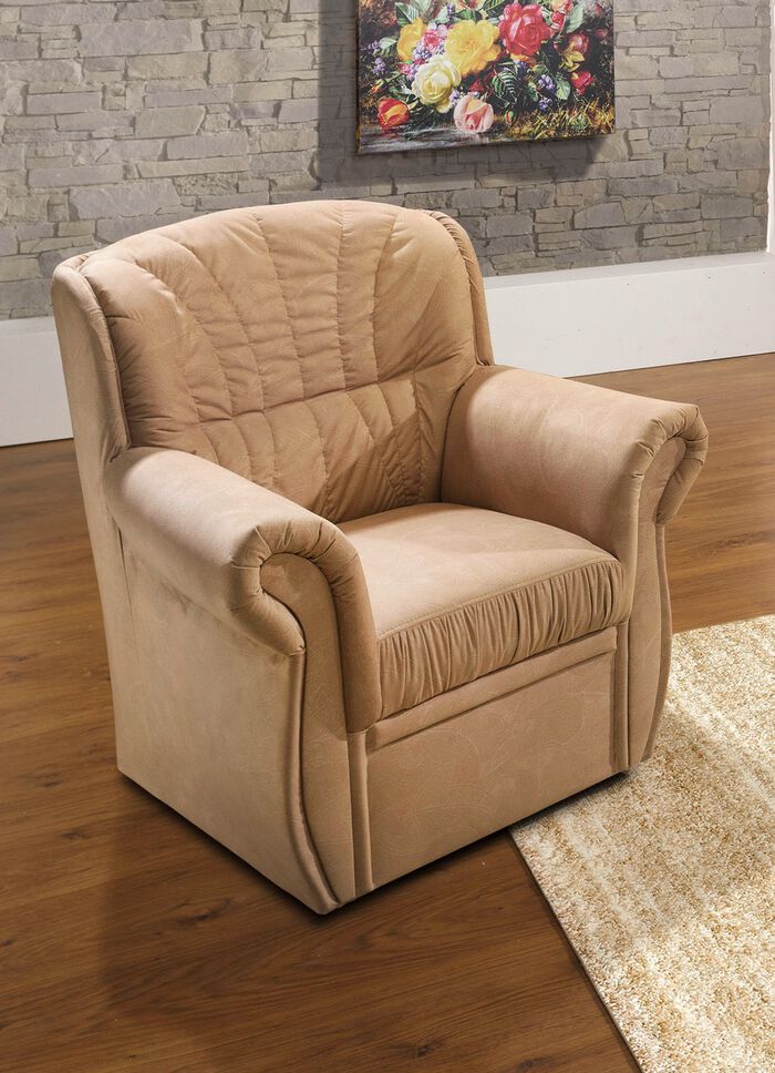 Polsterm&ouml;bel mit angenehmem Mikrovelours-Bezug 