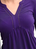 Shirt mit Lochstickerei 