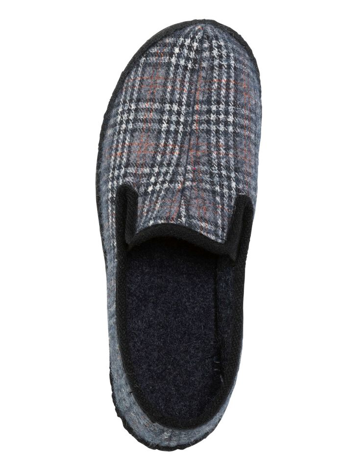 Textil-Hausschuh mit anatomisch geformtem Fu&szlig;bett 