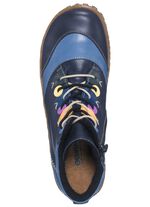 Gemini Schn&uuml;r-Bootie mit pfiffigen Bes&auml;tzen BLAU-BUNT