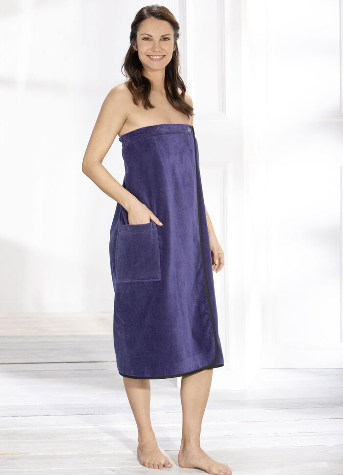 Saunakilt mit praktischen Verstellknöpfen MARINE