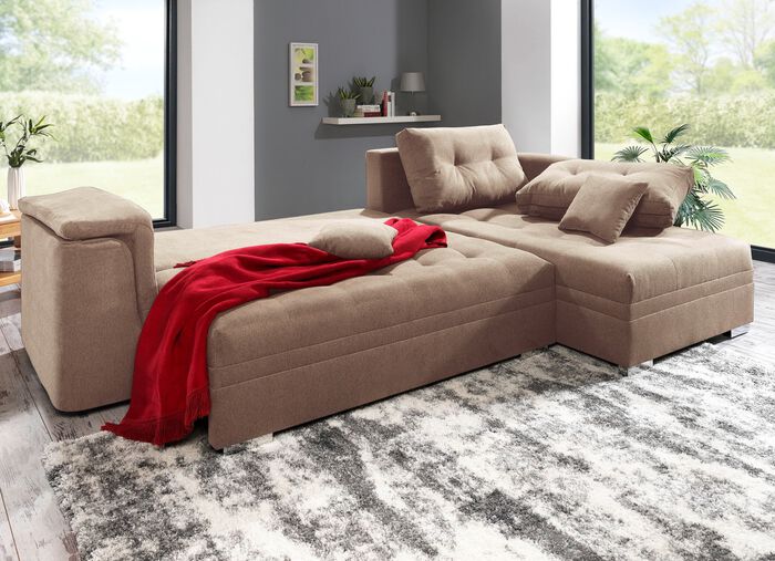 Moderne Polsterecke BEIGE