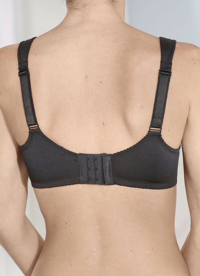 Viania Zweierpack B&uuml;gel-BH mit Elastikspitze 1X SCHWARZ, 1X SEKT