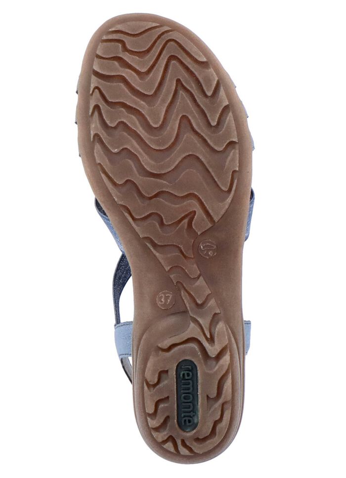Remonte Riemchen-Sandalen mit Metallschmuck 