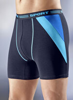 Viererpack Pants, uni mit Eins&auml;tzen und Ziern&auml;hten 