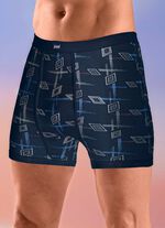 Viererpack Unterhosen mit Alloverdessin 