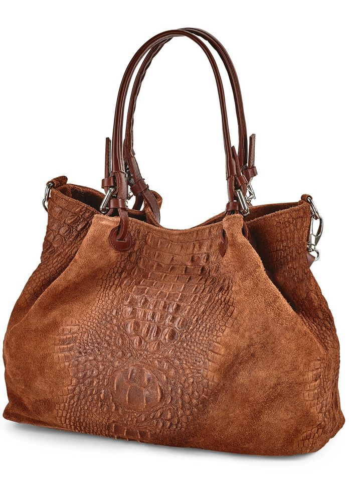 Laurina, Tasche, Damen, mit abnehmbarem Umh&auml;ngeriemen COGNAC