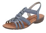 Remonte Riemchen-Sandalen mit Metallschmuck 