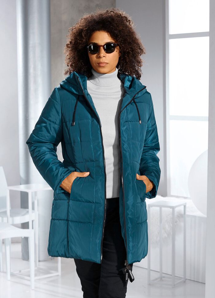 Longjacke mit 2-Wege-Rei&szlig;verschluss 