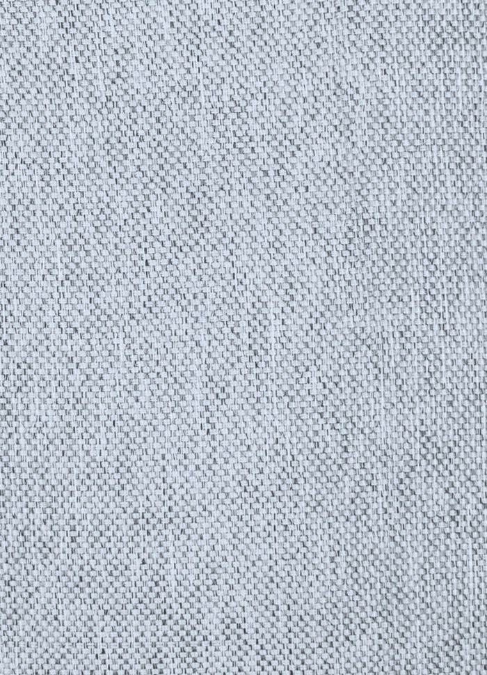 Blickdichter Verdunkelungsschal in strukturierter Leinenoptik GRAU