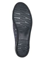 ELENA EDEN, sommerliche Damen-Ballerinas, Weite G, mit herausnehmbarem Fu&szlig;bett MARINE