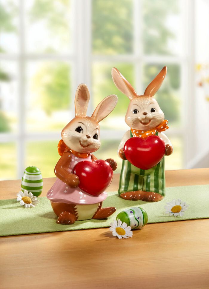 Goebel Hase aus hochwertigem Feinsteingut BUNT