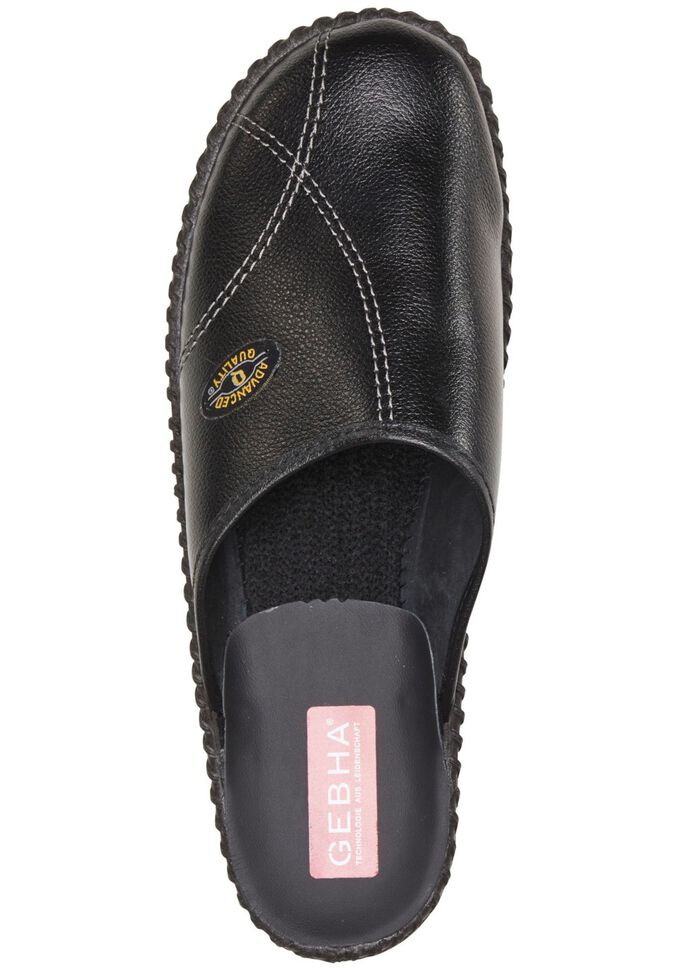 Klassische Herren-Pantoletten, mit anatomisch geformtem Fu&szlig;bett 