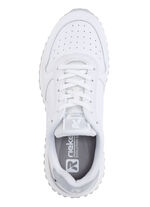 Sneaker aus Nappaleder WEISS