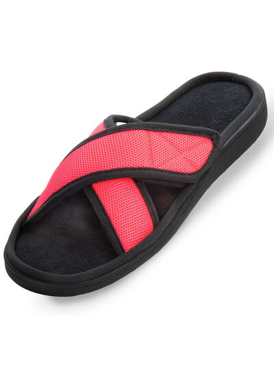 Relax-Cross Slipper mit Memory-Schaum 