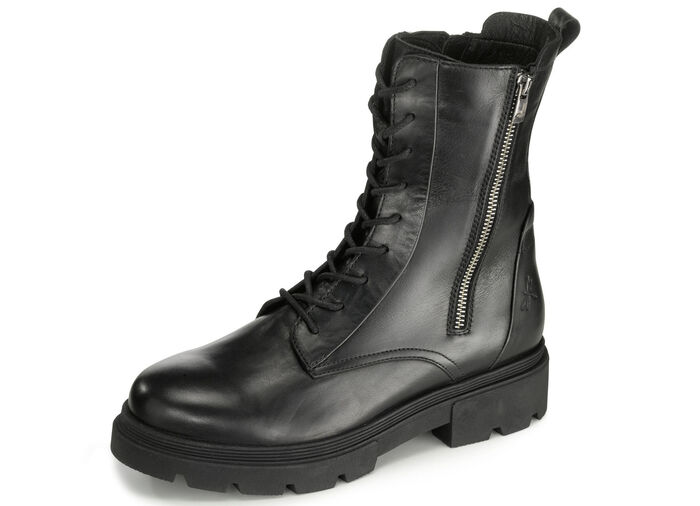 Libelle Schnür-Stiefelette SCHWARZ