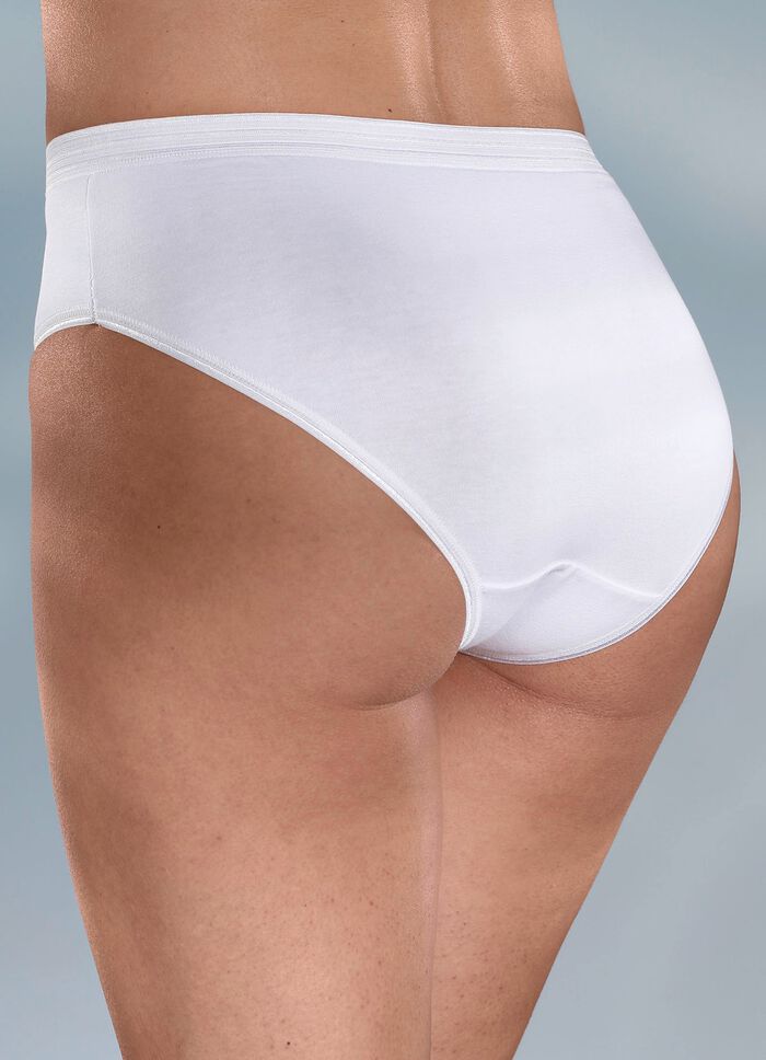 F&uuml;nferpack Slips mit gl&auml;nzenden Abschl&uuml;ssen 