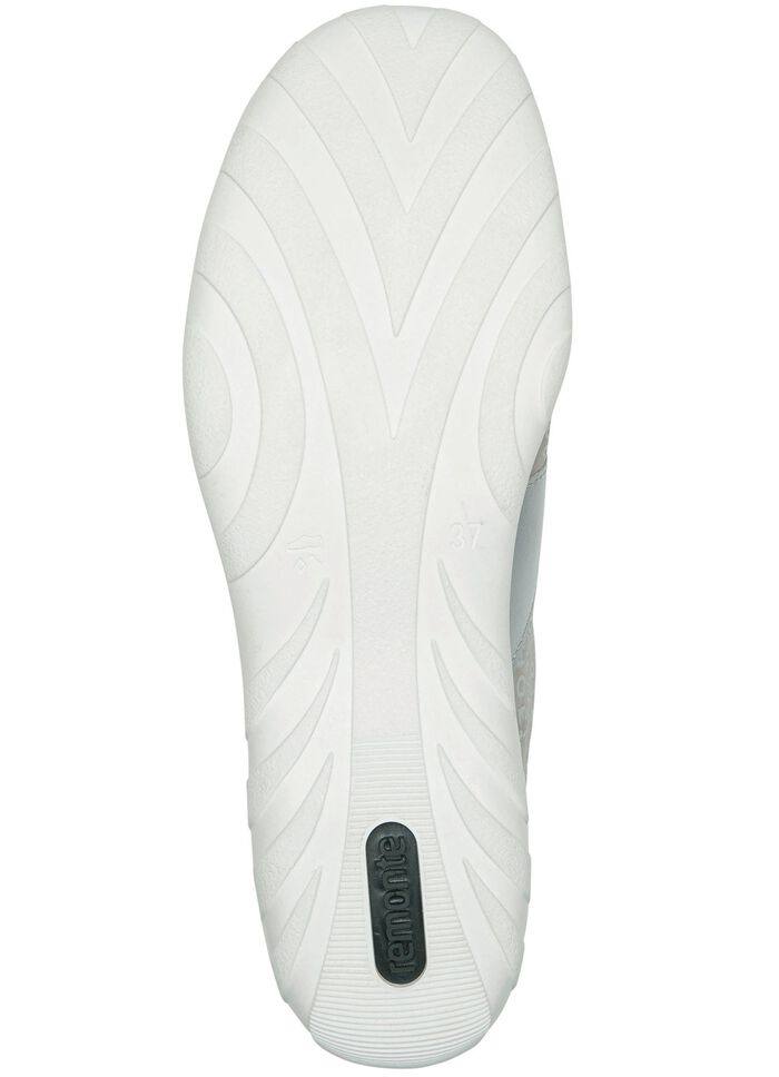 Remonte Sneaker mit bedruckten Bes&auml;tzen MINT-SILBERGRAU