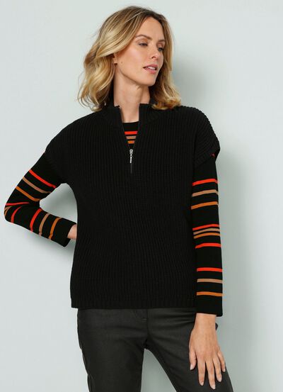 Pullunder in Perlfang 