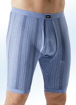 Dreierpack Unterhosen aus Feinripp, knielang, gestreift 