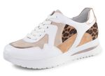 ELENA EDEN Sneaker mit Leo-Print und Metallic-Bes&auml;tzen 