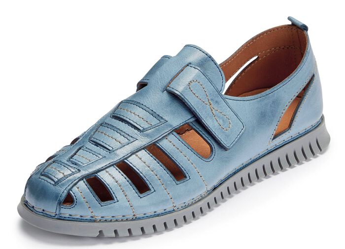 Gemini Slipper mit luftigen Durchbr&uuml;chen JEANS