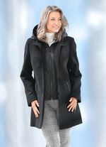 Jacke in 2 Farben SCHWARZ
