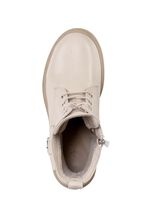 Andrea Conti Stiefelette mit modischen, aufgesetzten T&auml;schchen BEIGE