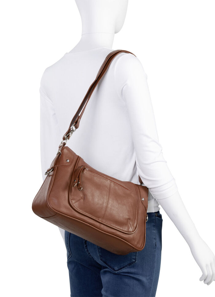 Laurina, Tasche, Damen, mit verstellbarem Umhängeriemen COGNAC