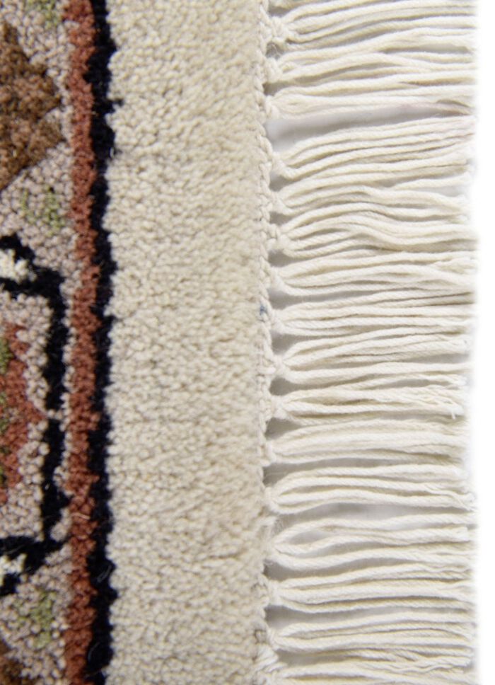 Handgekn&uuml;pfte Br&uuml;cken, Teppiche und Galerien aus 100% Schurwolle BEIGE