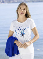 Shirt mit Strasszier 