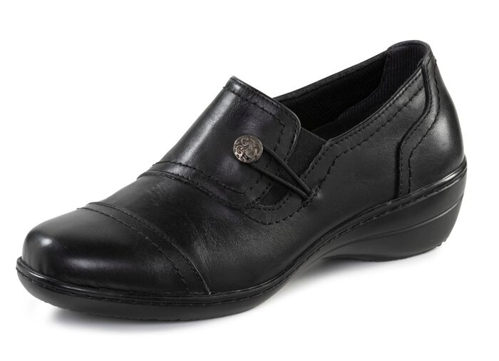 ELENA EDEN Slipper mit Metallschmuck 