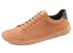 GINO GALANTE, bequeme Herren-Barfu&szlig;schuhe, mit herausnehmbarem Fu&szlig;bett CAMEL