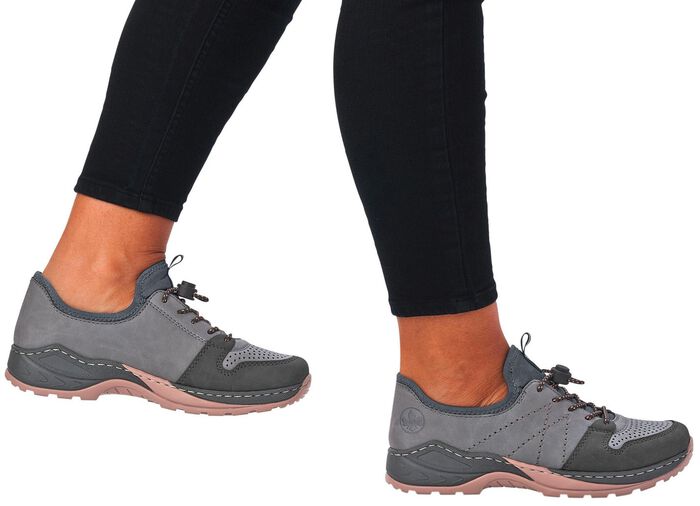 Rieker Sneaker mit herausnehmbarer MemoSoft-Textileinlage 