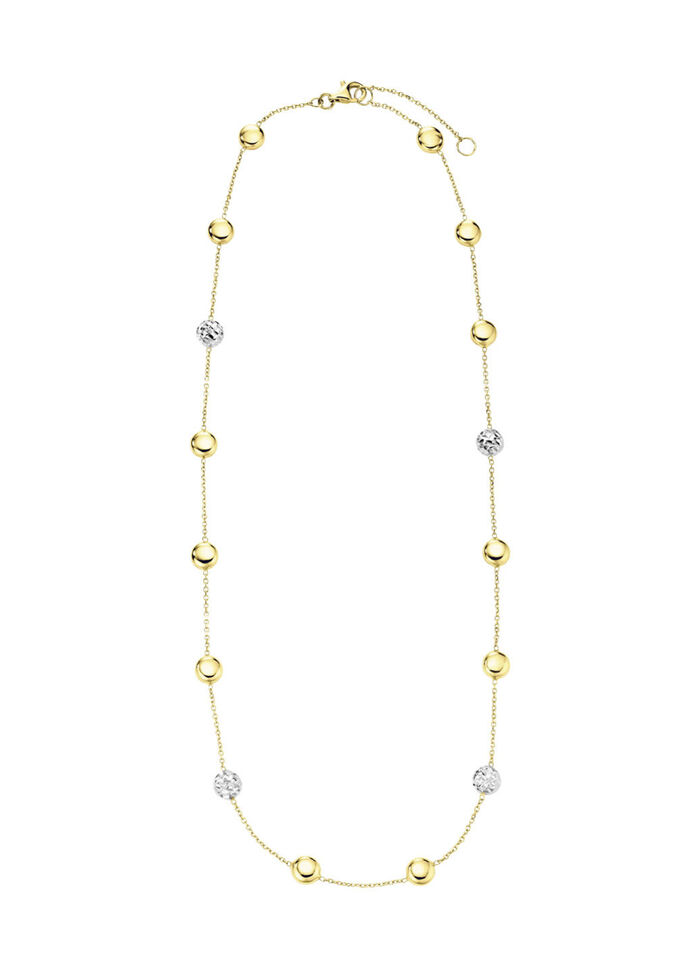 Wundersch&ouml;ne Anker-Halskette in Bicolor 