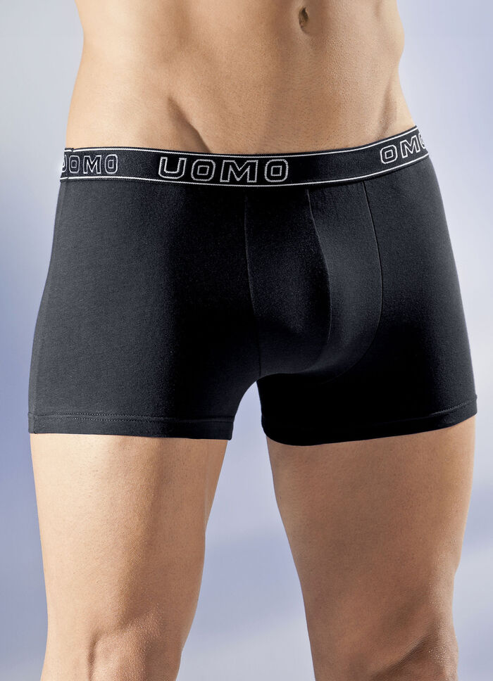 F&uuml;nferpack Pants, uni mit Elastikbund 