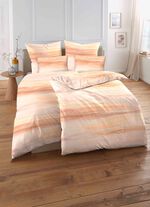 Beidseitig bedruckte Bettw&auml;sche-Garnitur 