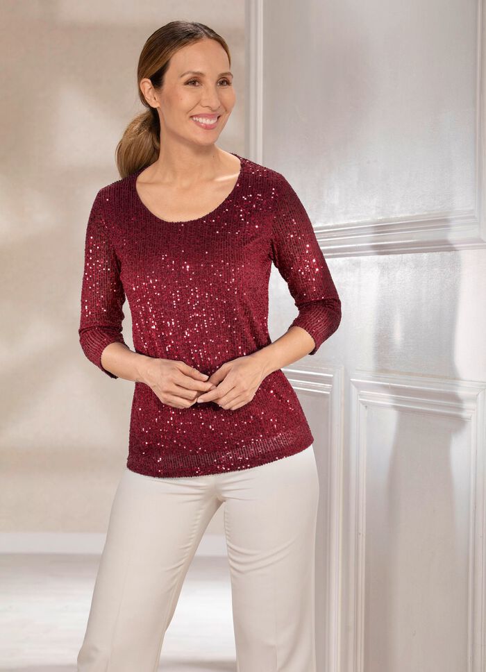 Funkelnde Shirt-Tunika  