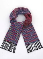 Schal mit Multicolor-Dessin 