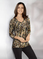 Shirt mit 3/4-langen &Auml;rmeln 