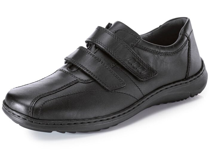 Waldl&auml;ufer, bequeme Herrn-Slipper, Weite H, mit herausnehmbarem Fu&szlig;bett 