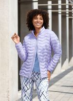 Funktionsjacke mit Wellenstepp LAVENDEL