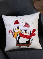 Kissenbezug Pinguine mit Rei&szlig;verschluss 